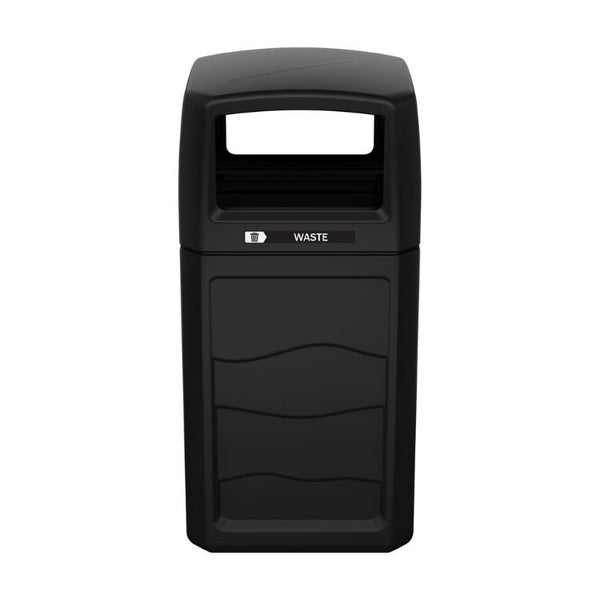 Renegade Outdoor Waste Container with Full Open Top (4185) Each