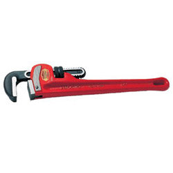 Ridgid Heavy-Duty Straight Pipe Wrench, Steel Jaw, 8 in (632-31005) Each