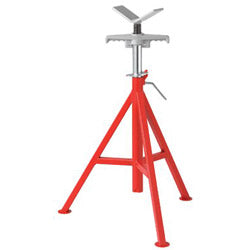 Ridgid VJ-98 V-Head Low Pipe Stand, 20 in to 38 in High (632-56657) Each