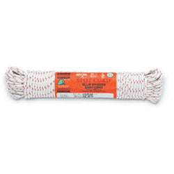Samson Nylon Core Sash Cord, 700 lb Capacity, 100 ft, Cotton, White (650-001012001060) Each