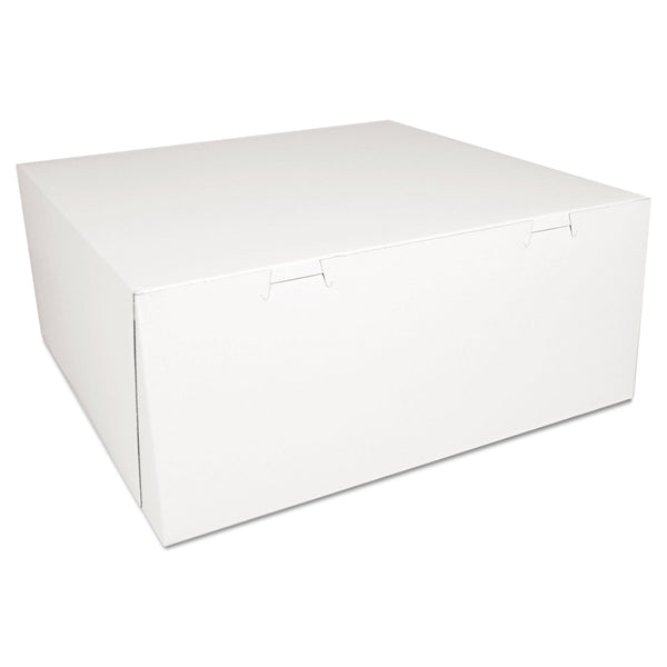 Southern Champion Bakery Boxes, White, Paperboard,14 x 14 x 6, 50/Carton (SCH0993) Bundle of 50