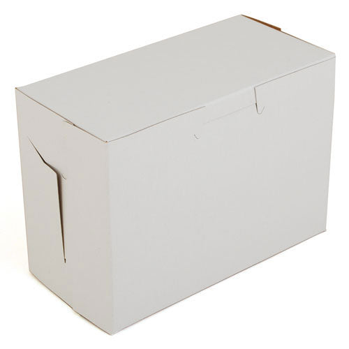 Southern Champion Non-Window Bakery Box, 5 1/2w x 2 3/4d x 4h, White, 250/Carton (SCH0904) Case of 250