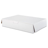 Southern Champion Tuck-Top Bakery Boxes, 19w x 14d x 4h, White, 50/Carton (SCH1029) Case of 50