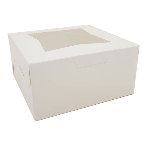 Southern Champion Window Bakery Boxes, 10w x 10d x 5h, White, 150/Carton (SCH23053) Case of 150
