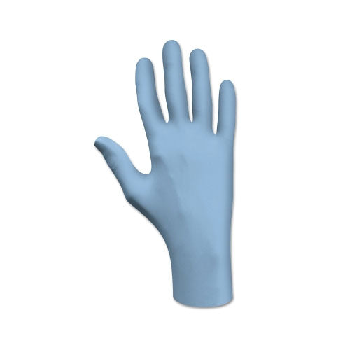 Showa 7500 Series Nitrile Disposable Gloves, Powder Free, 4 mil, X-Small, Blue (845-7500PFXS) Each