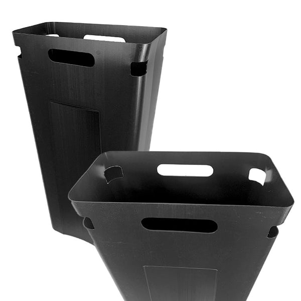 The 10 Gallon Spectrum Slim Cube Recycling Bin (5204) Each