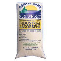 Clean Sorb Sphag Sorb Industrial Absorbents, Absorbs 12 gal, 4 in (671-SS-2B) Cas ...