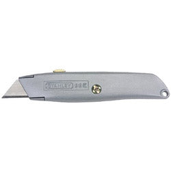 Stanley Bostitch® Classic 99® Retractable Utility Knives, 6 in L, Carbon Alloy Steel Blade, Metal Handle, Gray (680-10-099) Each