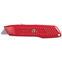 Stanley Bostitch® Self-Retracting Utility Knife, 5-7/8 in L, Carbon Steel, Orange (680-10-189C) Each