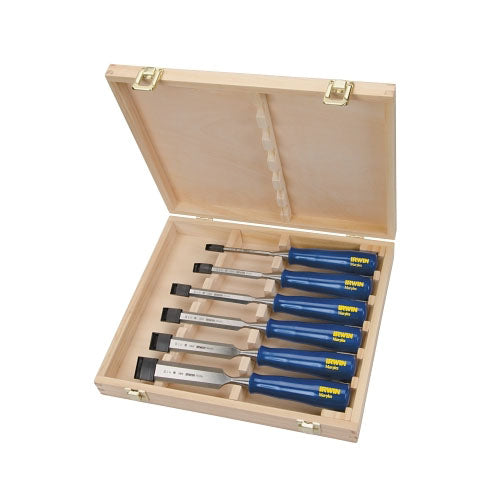 Stanley Bostitch® Marples Woodworking Chisels, 1/4; 3/8; 1/2; 5/8; 3/4; 1 in Cut (586-M444SB6N) Each