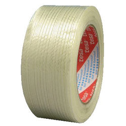 Tesa Tapes Performance Grade Filament Strapping Tape, 3/4 in x 60 yd, 155 lb/in Strength (744-53319-00001-00) 1 Roll