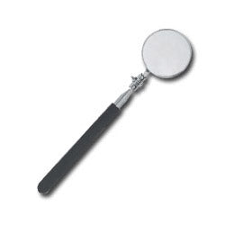 Ullman Devices Corporation Telescoping Inspection Mirror, Round, 2-1/4 in dia, 6-1/2 in L to 36-3/8 in L (ULLHTC-2) Each