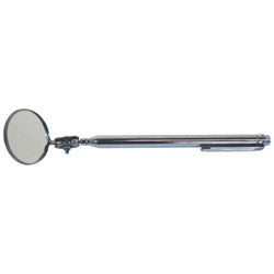 Ullman Devices Corporation Pocket Telescoping Inspection Mirrors, 1 1/4 in Dia., 4 1/2 in-18 1/2 in L (758-E-2T) Each