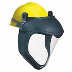 Uvex Bionic® Face Shield with Hard Hat Adapter, Uncoated, Clear (763-S8505) Each