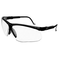 Uvex Genesis® Eyewear, Clear, Polycarbonate, Ultra-dura®, Black (763-s3200) Each