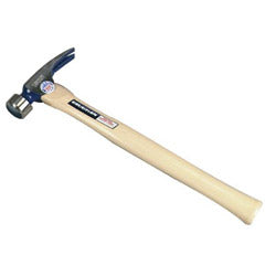 Vaughan California Framer Hammer, Forged Steel, White Hickory Handle, 17 in, 1-1/2 lb (770-CF1) 4 EA / CTN