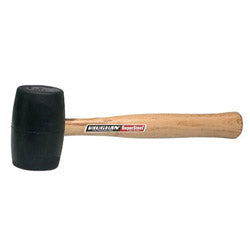 Vaughan Solid Rubber Mallets, 1 1/2 lb (770-RM2W) Each