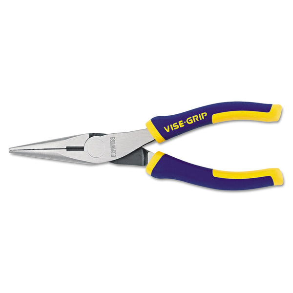 Vise Grip Long Nose Pliers, Chromium Steel, 6 in (VGP2078216) Each