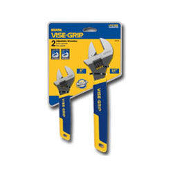 Vise Grip 2-pc Adjustable Wrench Sets, 6 in; 10 in Long (VGP2078700) Each