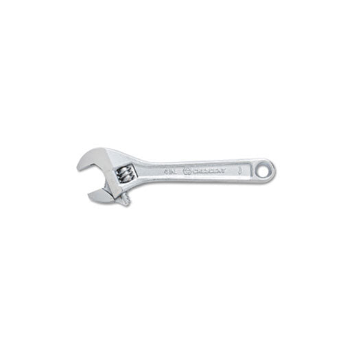 Vuzix Corporation Adjustable Chrome Wrench, 4 in L, 1/2 in Jaw Opening, Satin Chrome (181-AC24BK) Each
