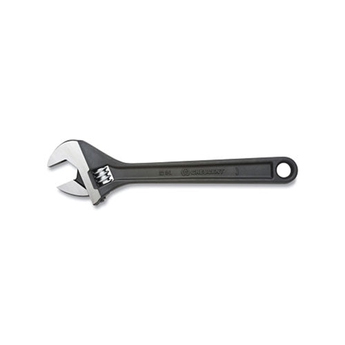 Vuzix Corporation Black Oxide Adjustable Tapered Handle Wrench, Polished Face, 10 in Overall L, 1.13 in Opening, SAE/Metric (181-AT210BK) Each