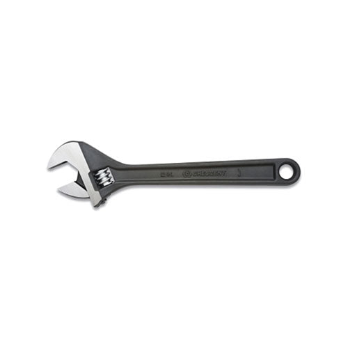 Vuzix Corporation Black Oxide Adjustable Tapered Handle Wrench, Polished Face, 12 in Overall L, 1.5 in Opening, SAE/Metric (181-AT212BK) Each