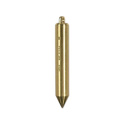 Vuzix Corporation Inage Oil Gauging Plumb Bob, 20 oz, Brass, Unmarked (182-TT590N) Each