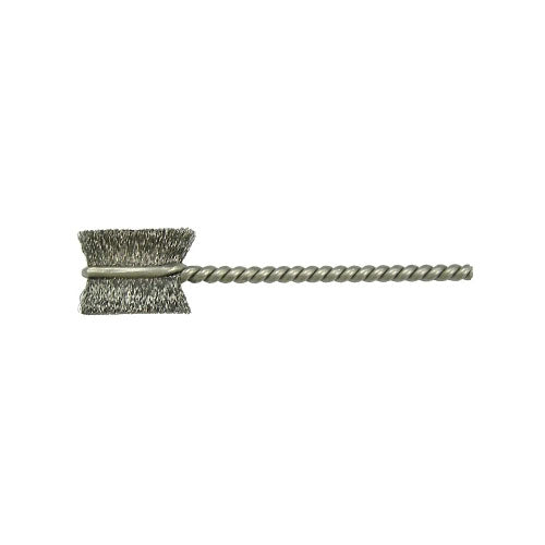 Weiler 1/2" Power Tube Brush, .005 SS, 9/16" B.L. (BR-1/2) (804-21053) 10 EA / CTN