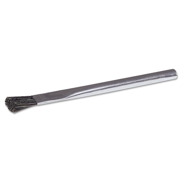 Weiler Acid/Flux Brushes, 5/16" wide, 3/4" trim, Black Horsehair, Tin Ferrule handle (804-44088) 144 EA / CA