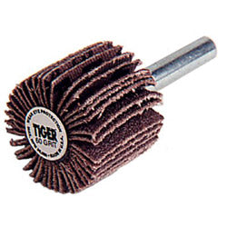 Weiler Tiger Mounted Flap Wheels, 2 1/2 in, 60 Grit, 23000 rpm (804-52486) Each