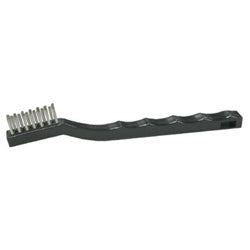 Weiler Small Hand Scratch Brushes, 7 1/2 in, Stainless Steel Wire, Plastic Handle (804-44806) 36 EA / CA