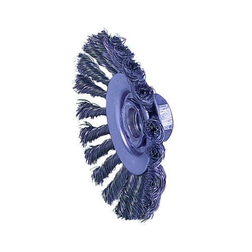 Weiler Knot Wire Bevel Wheel, 4 1/2 in D (804-13456) Each