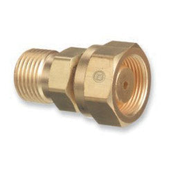 Western Enterprises Brass Cylinder Adaptors,CGA520 "B" Tank Acetylene To CGA300 Commercial Acetylene (312-319) Each