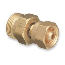 Western Enterprises Brass Cylinder Adaptor, CGA-200 MC Acetylene x CGA-520 B Tank (312-314) Each