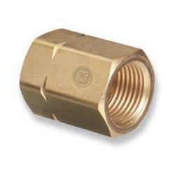 Western Enterprises Brass Cylinder Adaptors, CGA-300 Commercial Acetylene To CGA-510 POL Acetylene (312-61) Each