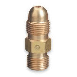 Western Enterprises Brass Cylinder Adaptors, From CGA-510 POL Acetylene To CGA-300 Coml Acet 1 Piece (312-51) Each