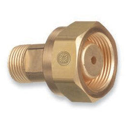 Western Enterprises Brass Cylinder Adaptors,CGA-520 B Tank Acetylene To CGA-300 Commercial Acetylene (312-306) Each