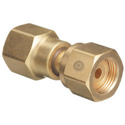Western Enterprises Brass Cylinder Adaptor, From CGA-320 Carbon Dioxide To CGA-580 Nitrogen (312-806) Each