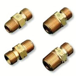 Western Enterprises Regulator Outlet Bushing, 200 psi, Brass, B-Size, 1/8 in (NPT) LH, Male, Fuel Gas (312-137) Each