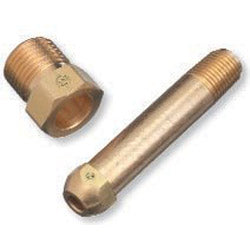 Western Enterprises Regulator Inlet Nut, Industrial Mixtures of Oxygen, Brass, CGA-296 (312-29-2) Each