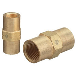 Western Enterprises Inert Arc Hose Couplers, Brass, B-Size, Female/Female, LH to LH (312-AW-431) Each