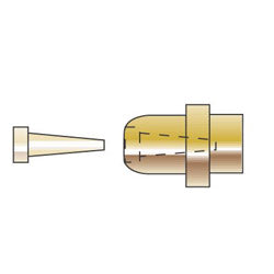 Western Enterprises Regulator Inlet Nipple Filters, Filter, Bronze (312-S-3) Each