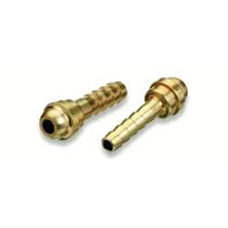 Western Enterprises Barbed Hose Nipples, 200 PSIG, Brass, 3/16 in (312-18) Each