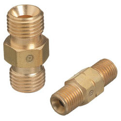 Western Enterprises Hose Couplers, 200 psi, Brass, A-Size/B-Size, Oxygen (312-230) Each