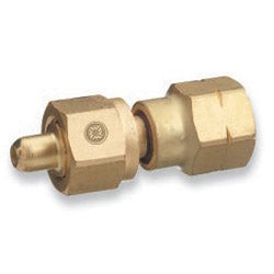Western Enterprises Brass Cylinder Adaptors, From CGA-350 Hydrogen To CGA-580 Nitrogen (312-808) Each
