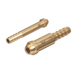 Western Enterprises Inert Arc Nipples, 200 PSIG, Brass, 2 7/32 in, 3/8 in Hose ID (312-AW-19) Each