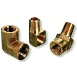 Western Enterprises Pipe Thread Elbows, Connector, 3,000 PSIG, Brass, 1/2 in (NPT) (312-BL-8HP) Each