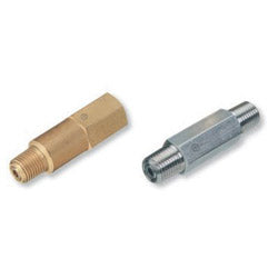 Western Enterprises Inline Check Valves, 1/4 in NPT, M/M, 200 PSIG (312-CV-4) Each