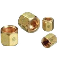 Western Enterprises Hose Nut, 200 psig, Brass, D-Size, Oxygen (312-D-7) Each