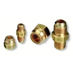 Western Enterprises Brass SAE Flare Tubing Connections, Adapter, 500 PSIG, CGA-295 to 3/8 in NPT(M) (312-F-32) Each